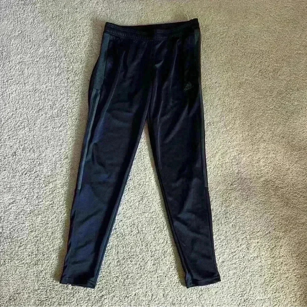 Adidas PrimeGreen Pants- Black with Gray 3 stripes - Picture 2 of 10